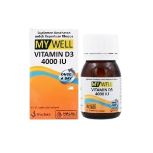 Cek Halal Mywell Vitamin D3 4000 IU