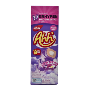 Cek Halal Nabati Ahh Makanan Ringan Ekstrudat Salut Krim Rasa Roti Ubi Ungu Ala Korea