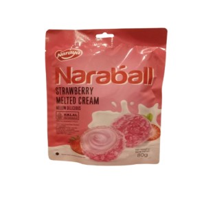 Cek Halal Naraya Wafer Salut Kukis Rasa Stroberi