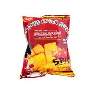 Cek Halal Nissin Makanan Ringan Ekstrudat Bentuk Cincin Rasa Tomat Pedas
