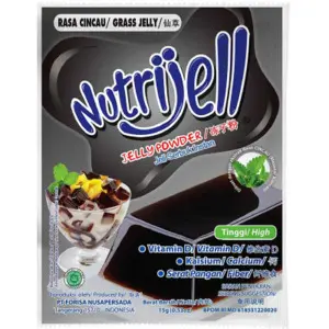 Cek Halal Nutrijell Jeli Serbuk Instan Rasa Cincau