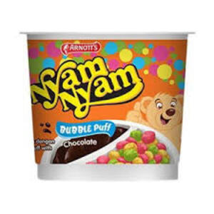 Cek Halal Nyam Nyam Makanan Ringan Ekstrudat dengan Krim Coklat