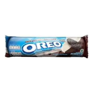 Cek Halal Oreo Biskuit Sandwich Coklat Dengan Krim Rasa Coklat Hitam Dan Putih