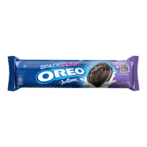 Cek Halal Oreo Biskuit Sandwich Coklat Dengan Krim Rasa Es Krim Blueberry