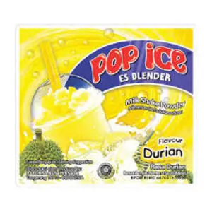 Cek Halal Pop Ice Minuman Serbuk Rasa Susu Durian