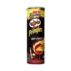 Cek Halal Pringles Makanan Ringan Kentang Rasa Pedas (Hot & Spicy)