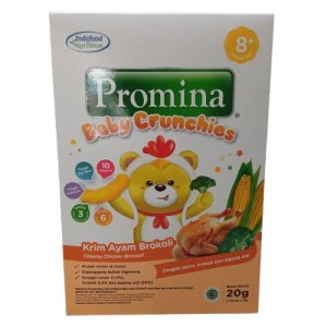 Cek Halal Promina Makanan Pendamping ASI Kudapan Rasa Ayam Brokoli Untuk Bayi Dan Anak Usia 8-24 Bulan