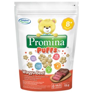 Cek Halal Promina Makanan Pendamping Asi Kudapan Sereal Puffs Rasa Sapi Wagyu Untuk Bayi Usia 8-12 Bulan