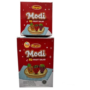 Cek Halal Ranjani Permen Jeli Rasa Stroberi, Anggur, Nanas - 3d Fruit Salad