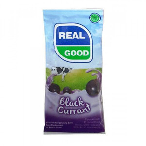 Cek Halal Real Good Minuman Mengandung Susu Rasa Blackcurrant