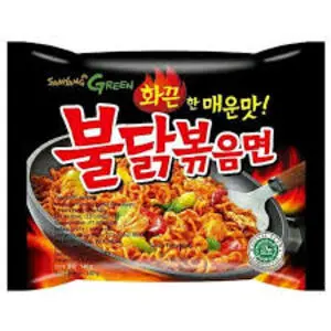 Cek Halal Samyang Green Mi Instan Goreng Rasa Ayam Pedas (Hot Chicken Ramen)