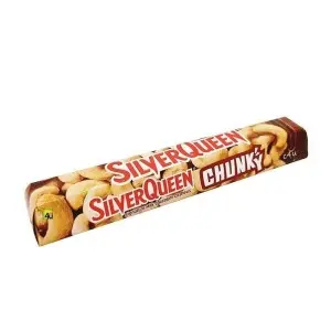 Cek Halal Silver Queen Cokelat Susu Dengan Kacang Mede Chunky Bar