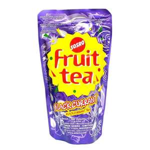 Cek Halal Sosro Minuman Teh Rasa Apel - Blackcurrant