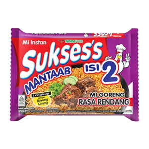 Cek Halal Suksess Mi Goreng Instan Rasa Rendang