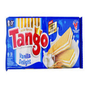 Cek Halal Tango Wafer Rasa Susu Vanila