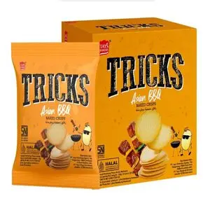 Tricks Biskuit Kentang Rasa Asian Barbekiu - Cekhalal.id