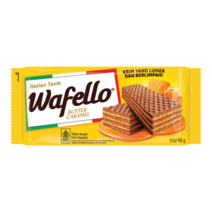 Cek Halal Wafello Wafer Dengan Krim Karamel