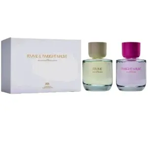 Cek Halal Zara Femme & Twilight Mauve - Eau De Toilette Set
