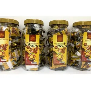 Cek Halal dKing Infinity Cokelat Compound Hitam Manis Isi Kacang Almond