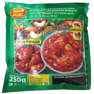 Cek Halal Babas Bumbu Serbuk Untuk Kari Daging (Meat Curry Powder)