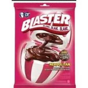 Cek Halal Blaster Permen Keras Aneka Rasa Mint dan Stroberi Vanila Isi Coklat