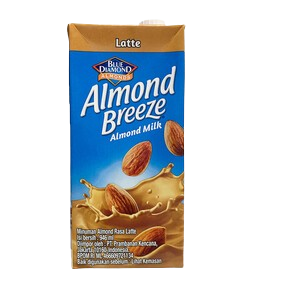 Cek Halal Blue Diamond Minuman Almond Rasa Latte (Almond Breeze Latte Flavor Almond Milk)