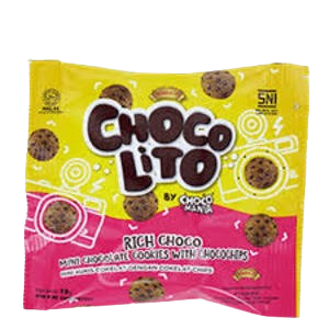Cek Halal Chocolito Kukis Mini Cokelat dengan Cokelat Chips