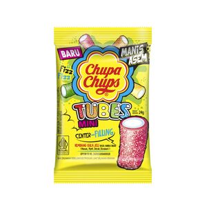 Cek Halal Chupa Chups (Mini Tube) Kembang Gula Jeli Rasa Aneka Buah (Nanas, Apel, Jeruk, Stroberi)