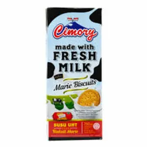 Cek Halal Cimory Susu Uht Rasa Biskuit Marie