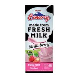 Cek Halal Cimory Susu Uht Rasa Stroberi