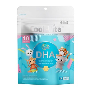 Cek Halal Cool-vita Kembang Gula Lunak Jeli Rasa Campuran Buah (Apel, Mangga Dan Jeruk)