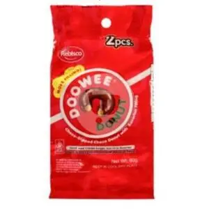 Cek Halal Doowee Donut Donat Salut Cokelat Dengan Isian Krim Bavarian (Chocolate Cream-filled Donut)
