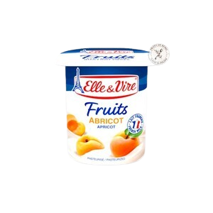 Cek Halal Elle & Vire Makanan Pencuci Mulut Berbahan Dasar Susu Rasa Buah Persik