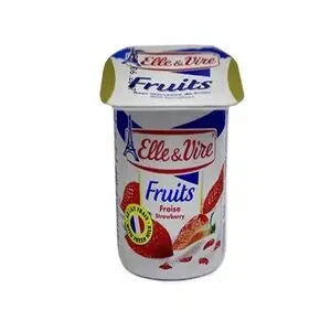 Cek Halal Elle & Vire Makanan Pencuci Mulut Berbahan Dasar Susu Rasa Stroberi