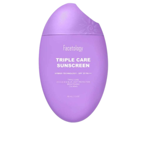 Cek Halal Facetology Triple Care Sunscreen SPF 30
