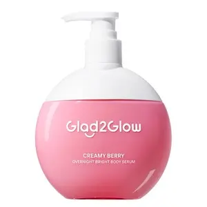 Cek Halal Glad2glow Creamy Berry Overnight Bright Body Serum