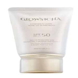 Cek Halal Glowsicha Luminous Glow Tone Up Sunscreen SPF 50 PA+++