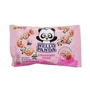 Cek Halal Hello Panda Biskuit Isi Krim Stroberi