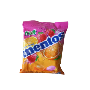 Cek Halal Mentos Kembang Gula Rasa Aneka Buah (Stroberi, Jeruk, Lemon)