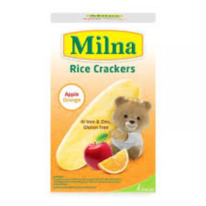 Cek Halal Milna Krekers Beras dengan Apel dan Jeruk