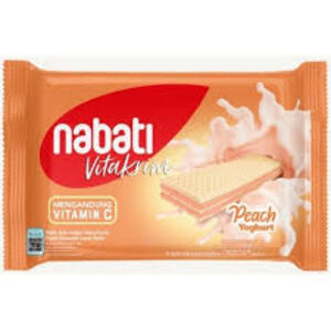 Cek Halal Nabati Vitakrim Wafer Krim Yoghurt Rasa Peach