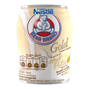 Cek Halal Nestle Bear Brand Gold Susu Steril Dengan Malt