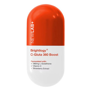 Cek Halal Newlab+ Brightlogy C-Gluta 360 Boost Minuman Serbuk Rasa Stroberi Dan Mint