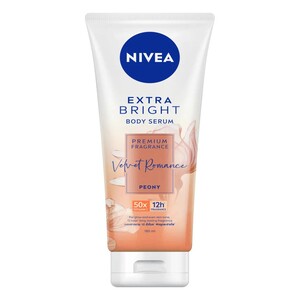 Cek Halal Nivea Extra Bright Body Serum Premium Fragrance Velvet Romance Peony