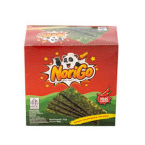 Cek Halal NoriGo Rumput Laut Panggang Rasa Pedas