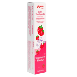 Cek Halal Pigeon Baby Toothpaste Oral Care Protection Strawberry Flavour