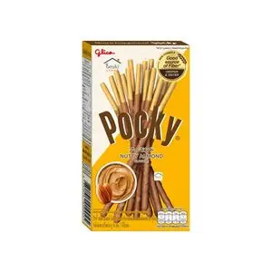 Cek Halal Pocky Biskuit Stik Salut Krim Rasa Almond Dengan Taburan Almond