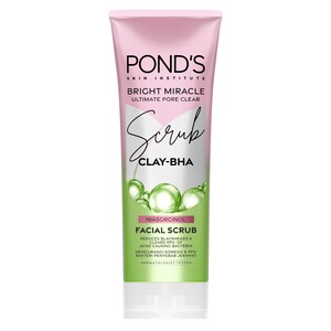 Cek Halal Pond's Bright Miracle Pore Clear Facial Scrub
