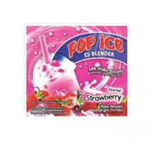 Cek Halal Pop Ice Minuman Serbuk Rasa Susu Stroberi