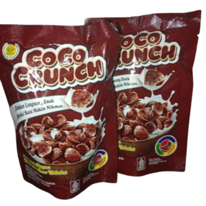 Cek Halal Popo Coco Crunch Makanan Ringan Ekstrudat Rasa Cokelat